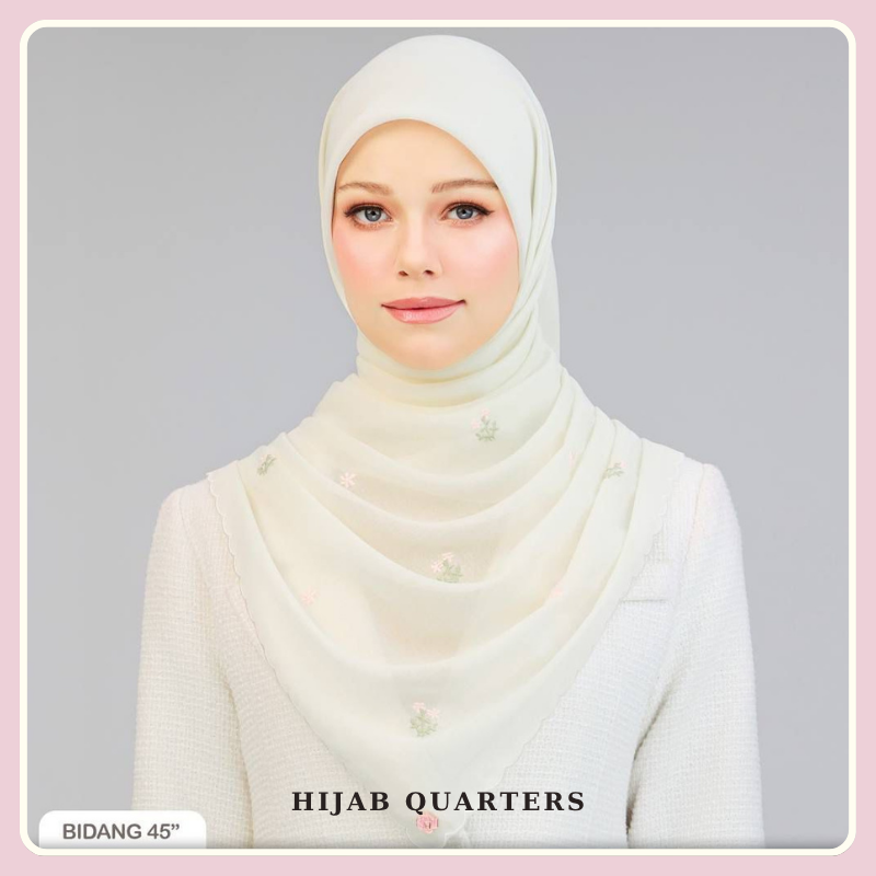 Sulam Embun Collection (Creamy White)